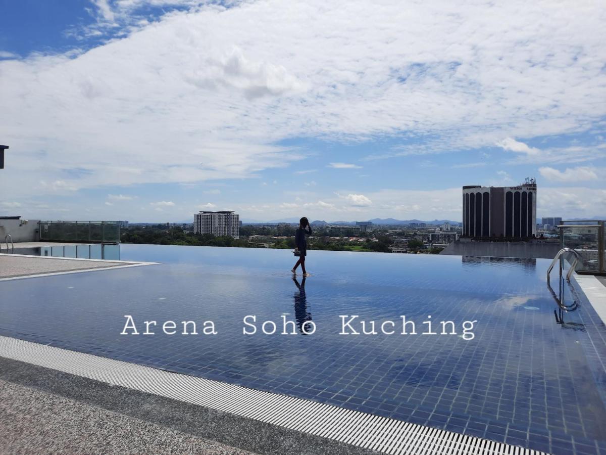 Arena Soho At Kozi Square Kuching Daire Dış mekan fotoğraf